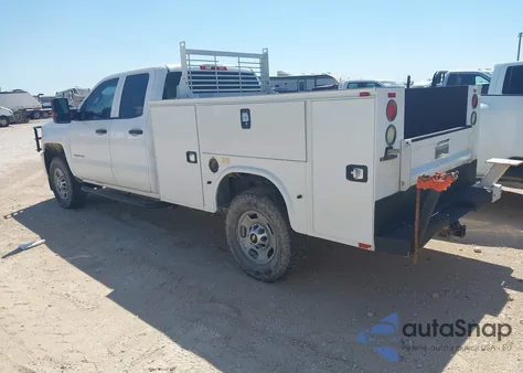 2018 Chevrolet Silverado 2500Hd Wt z USA, uszkodzony, nr VIN 1GC2KUEG9JZ252732